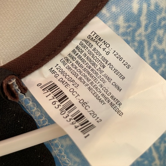 Fun World Girls' Rodeo Sweetie Costume Multicoloured - Picture 7 of 10